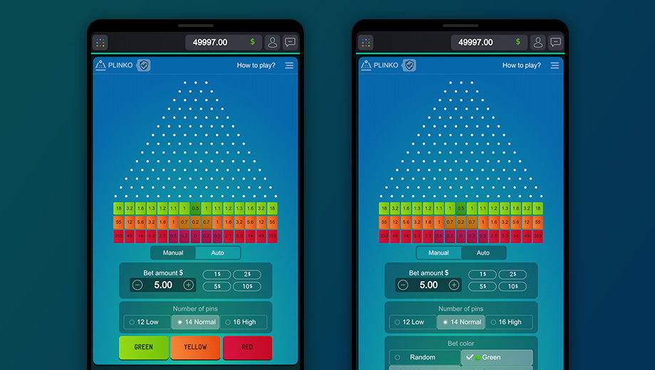 Plinko jeu casino