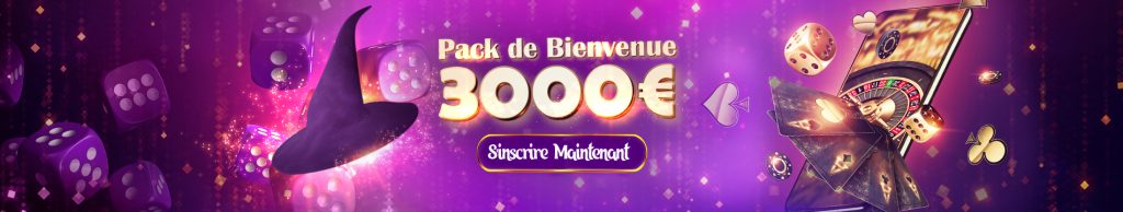 pack bienvenue bonus magical spin