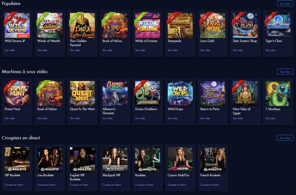 paris vip casino free spins