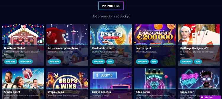 Lucky8 Bonus casino